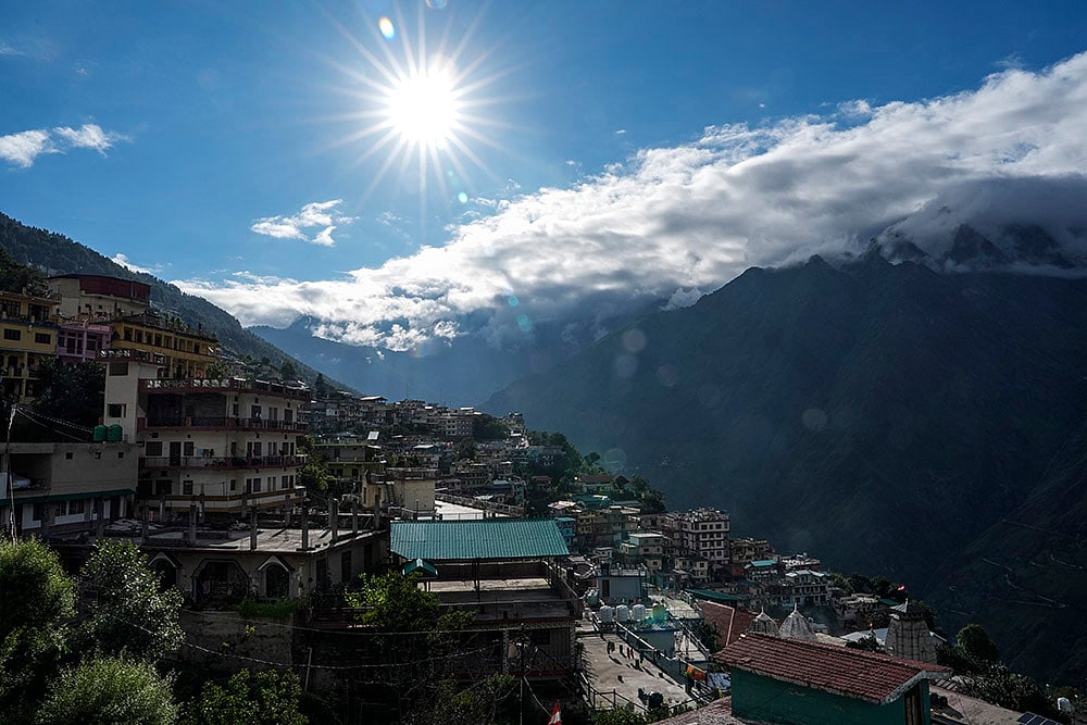 | Photo: Vikram Sharma/Outlook : View of Joshimath 
